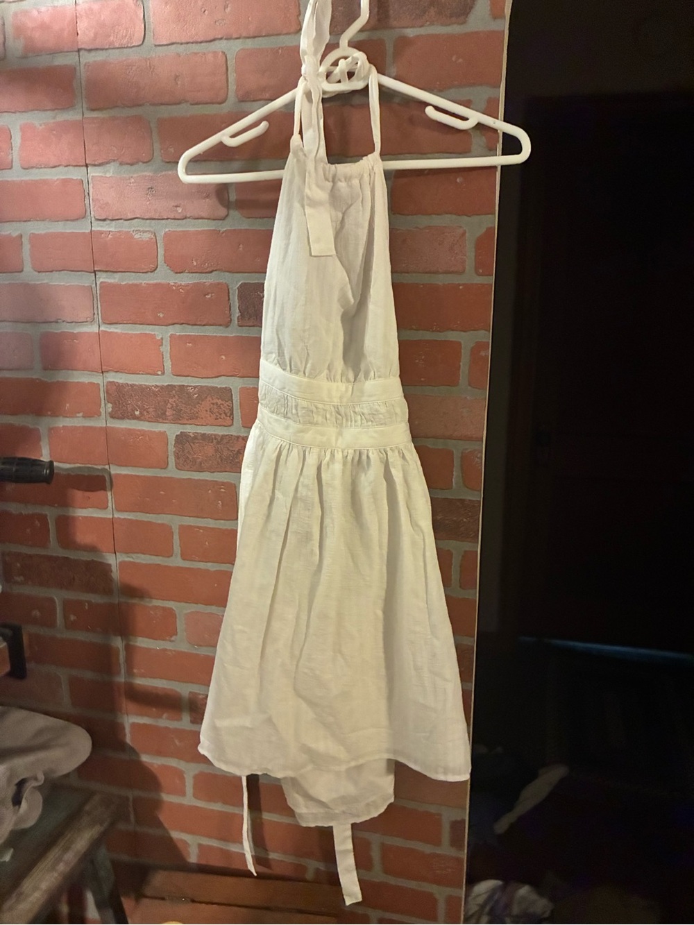 wild fable Cream Halter Mini Dress